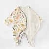 Baby clothes, baby one-piece suits, newborn butterfly clothes, spring and autumn pure cotton pajamas for newborns, summer monk clothes Application Scenario